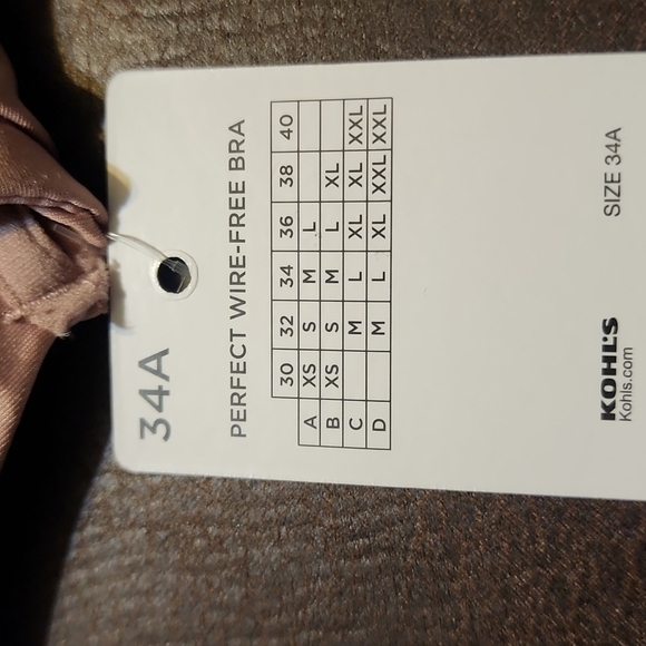 NWT Wood rose Juniors's SO Perfect wire-free Bra - Picture 4 of 5